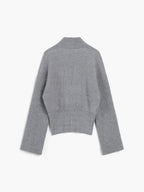 She’s Effortless Graceful Wrap Sweater Sweaters L