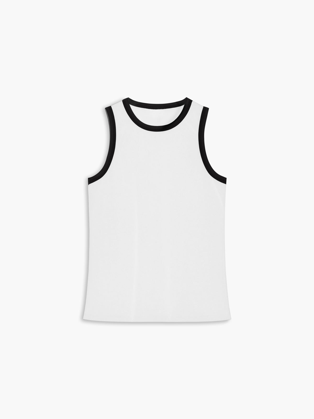 Worth A Million Trendy Contrast Trim Tank Top