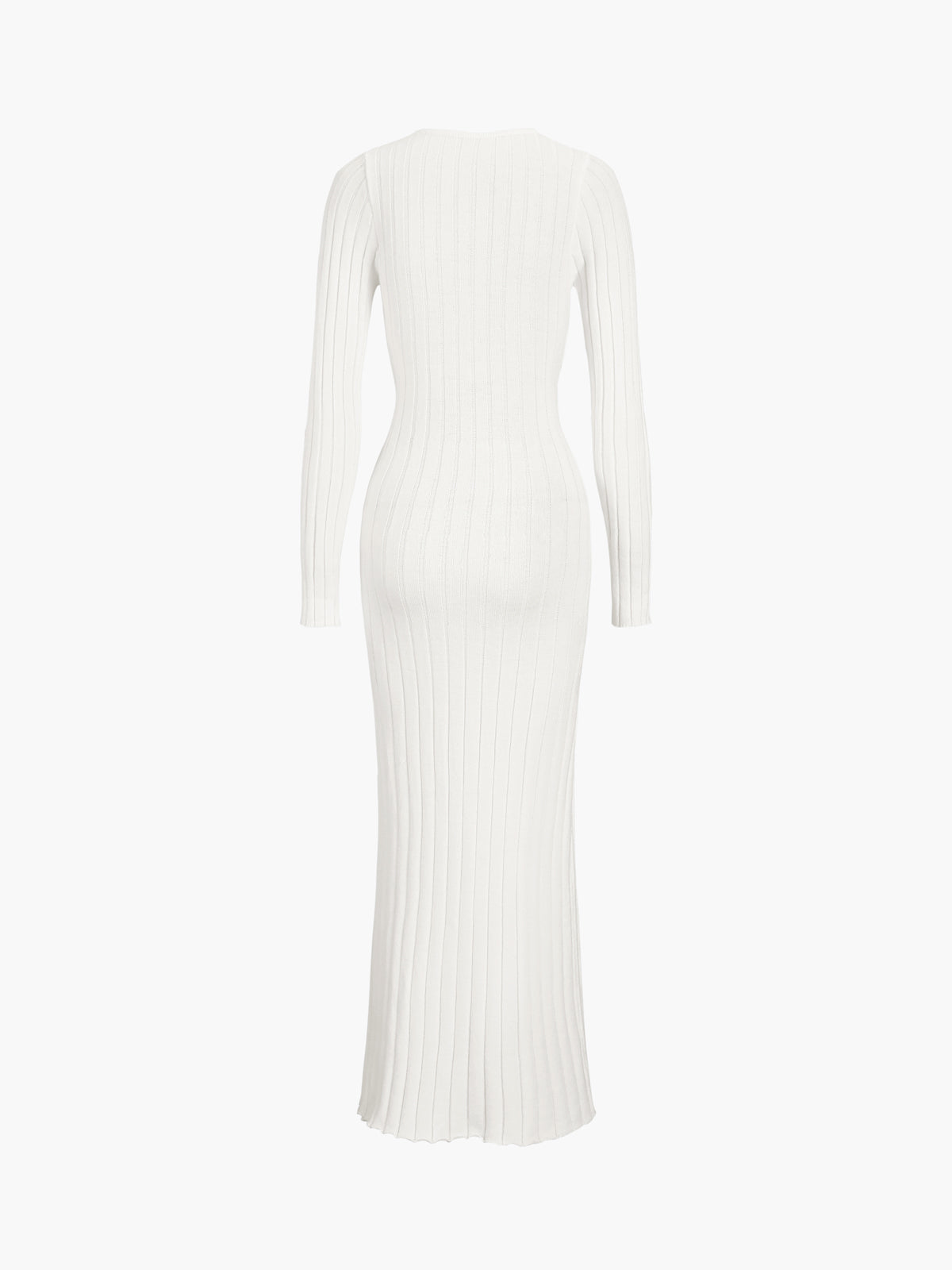 Coastal Allure Knotted Trendy Long Sweater Dress Sweaters L