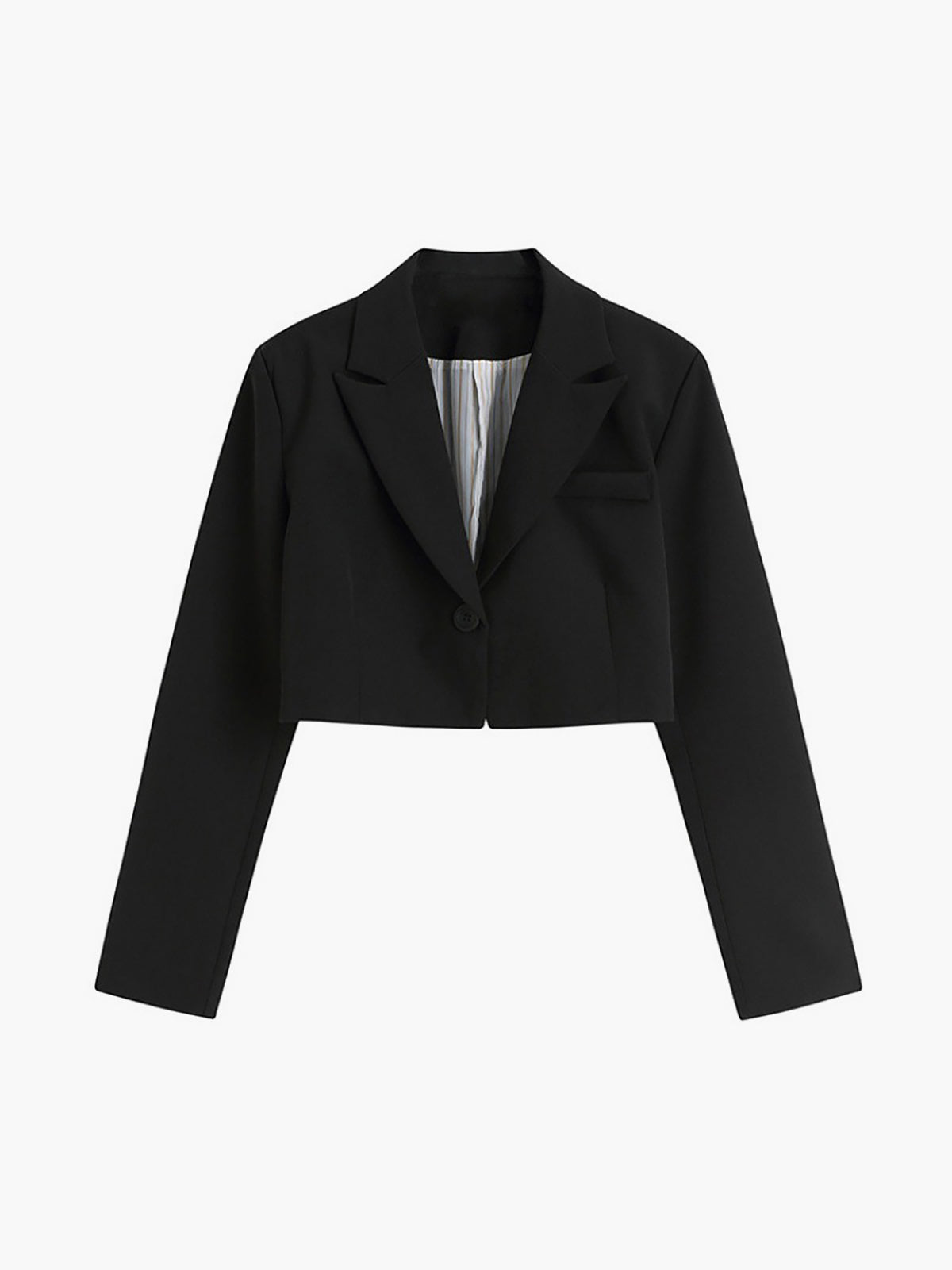 Mind My Graceful Business Crop Blazer Secondary image