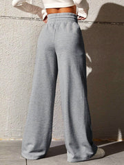 City Walk Graceful Wide Leg Sweatpants Sweatpants
