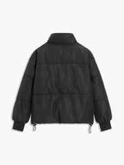 Stand Collar Zip Trendy Up Puffer Coat Winter Coats