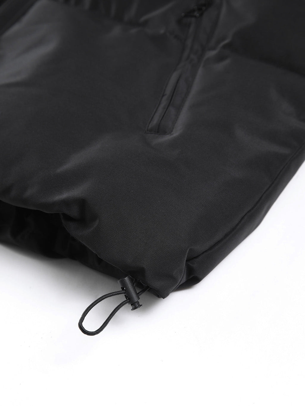 Stand Collar Zip Trendy Up Puffer Coat Winter Coats