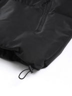 Stand Collar Zip Trendy Up Puffer Coat Winter Coats