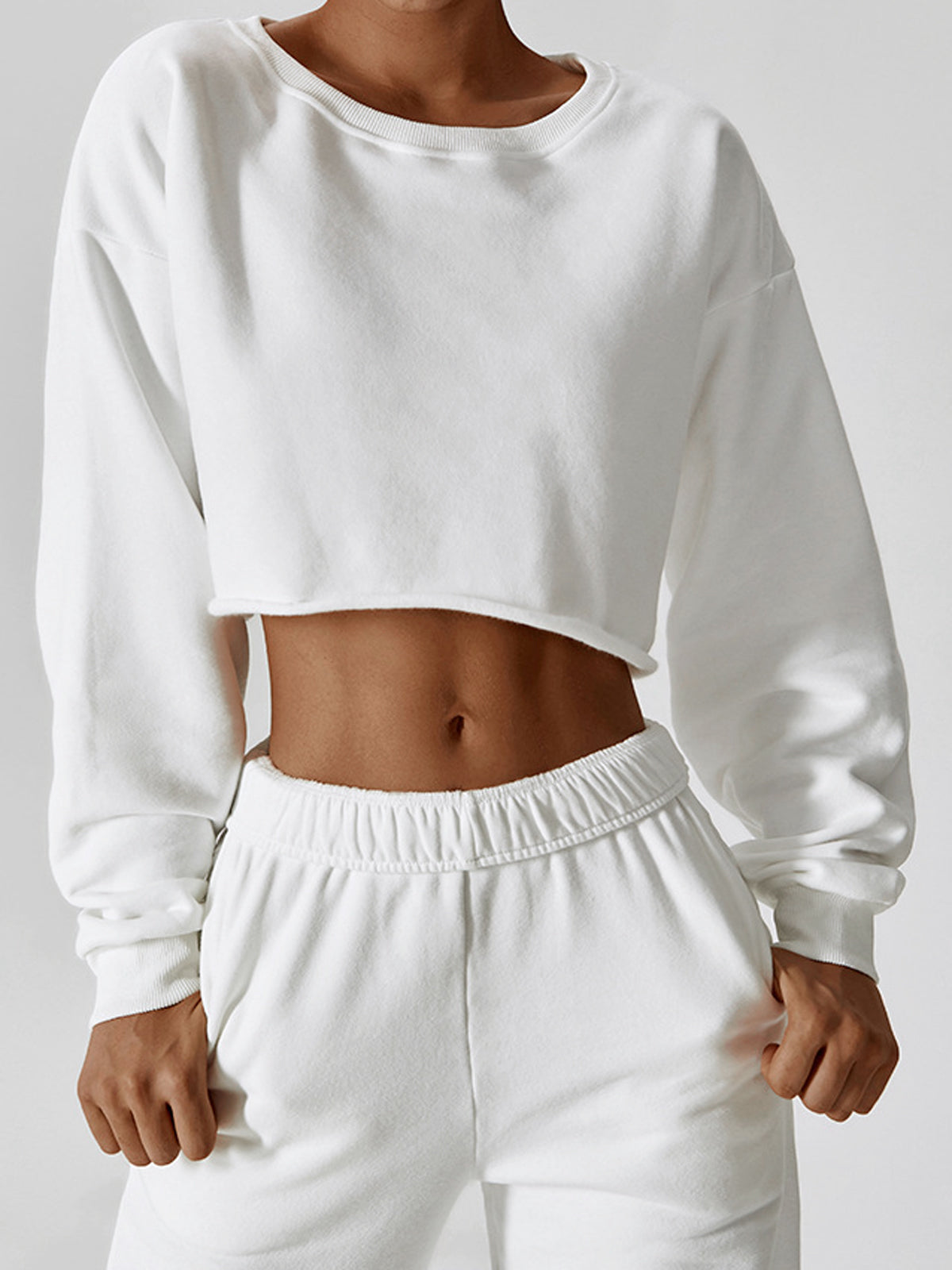 Athflow Charming Crop Sweatshirt