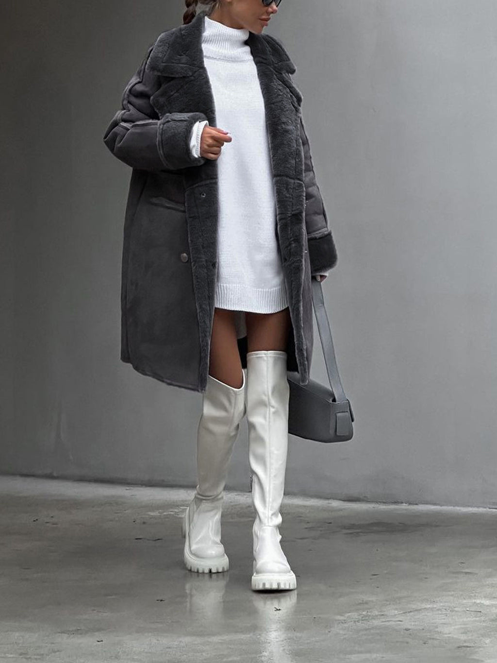 Warm Embrace Graceful Fleece Jacket Fleece Jackets