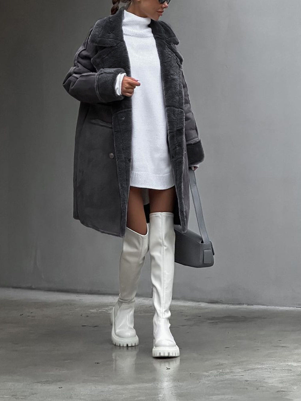 Warm Embrace Graceful Fleece Jacket Fleece Jackets