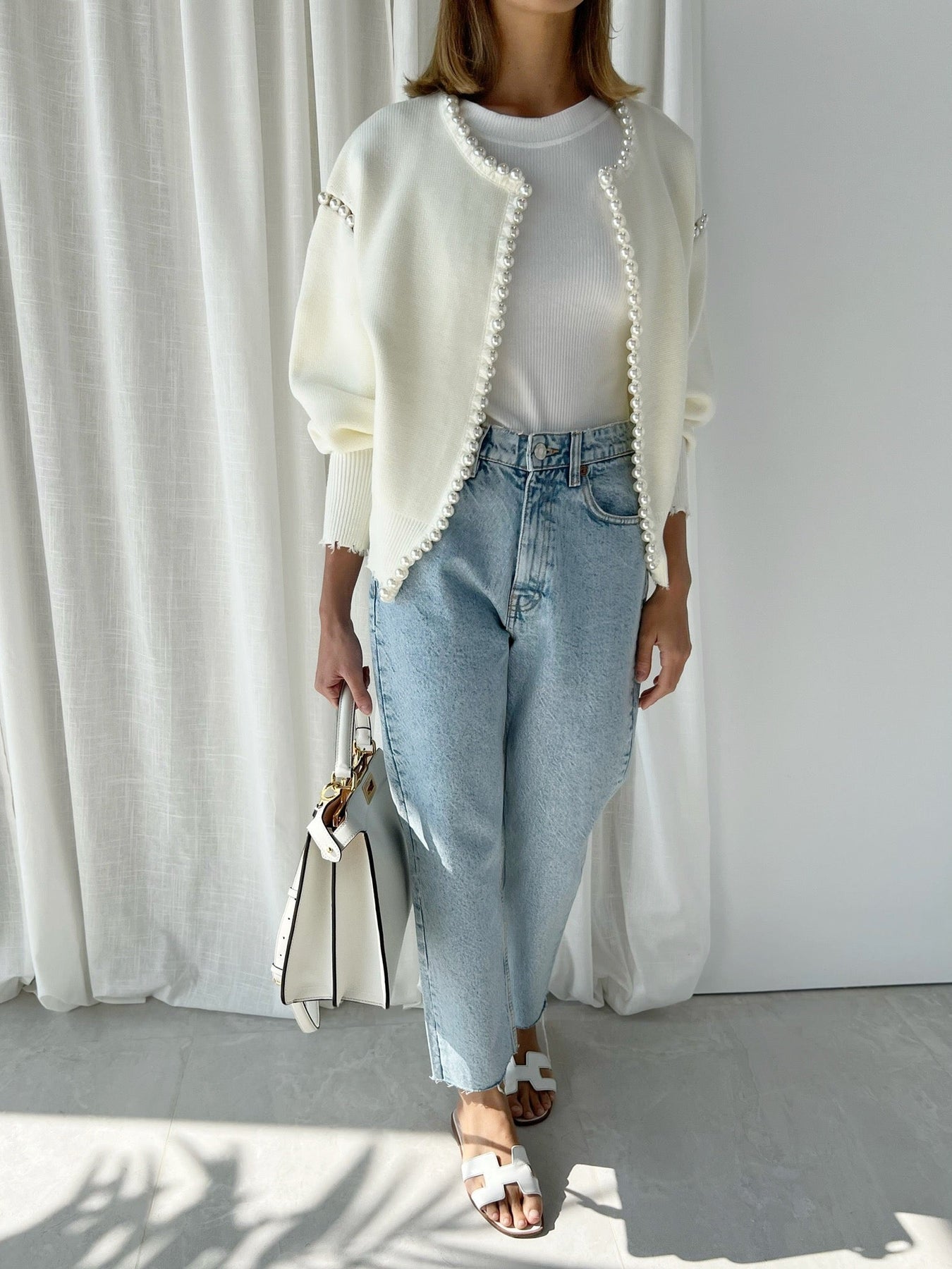 Vintage Pearl Graceful Edge Cardigan Secondary image