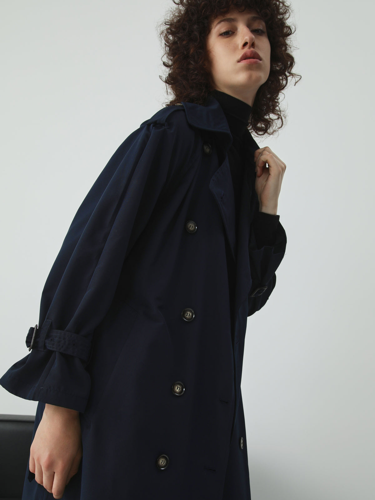 Double Breasted Graceful Trench Coat