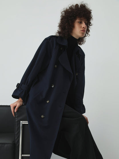 Double Breasted Graceful Trench Coat