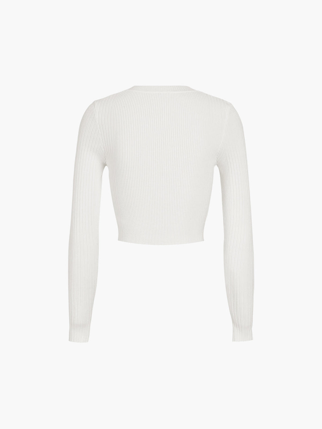 Cutout Split Beads Trendy Detail Ribbed Knit Top Sweaters L