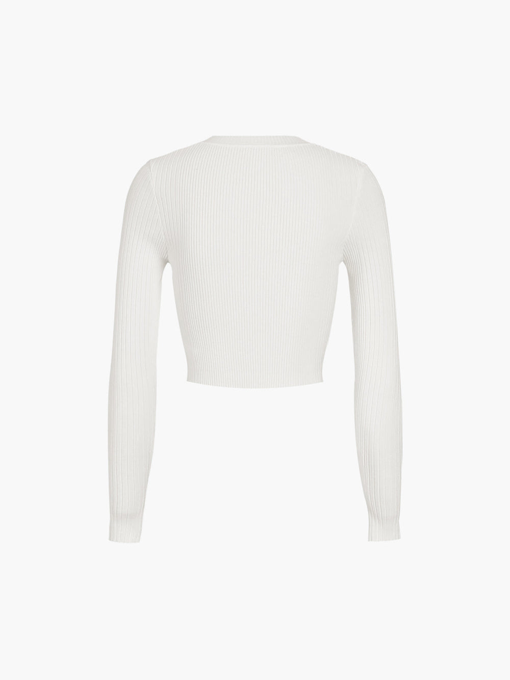 Cutout Split Beads Trendy Detail Ribbed Knit Top Sweaters L