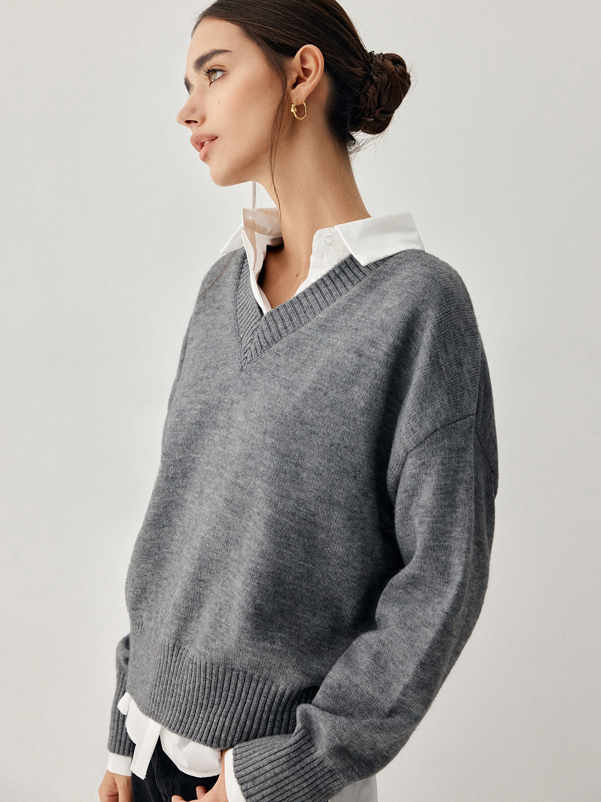 Charcoal Charming Sweater Secondary image