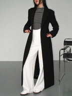 Collar Pocket Graceful Blazer Coat Blazers