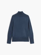 Solid High Graceful Neck Knit Sweater Sweaters L