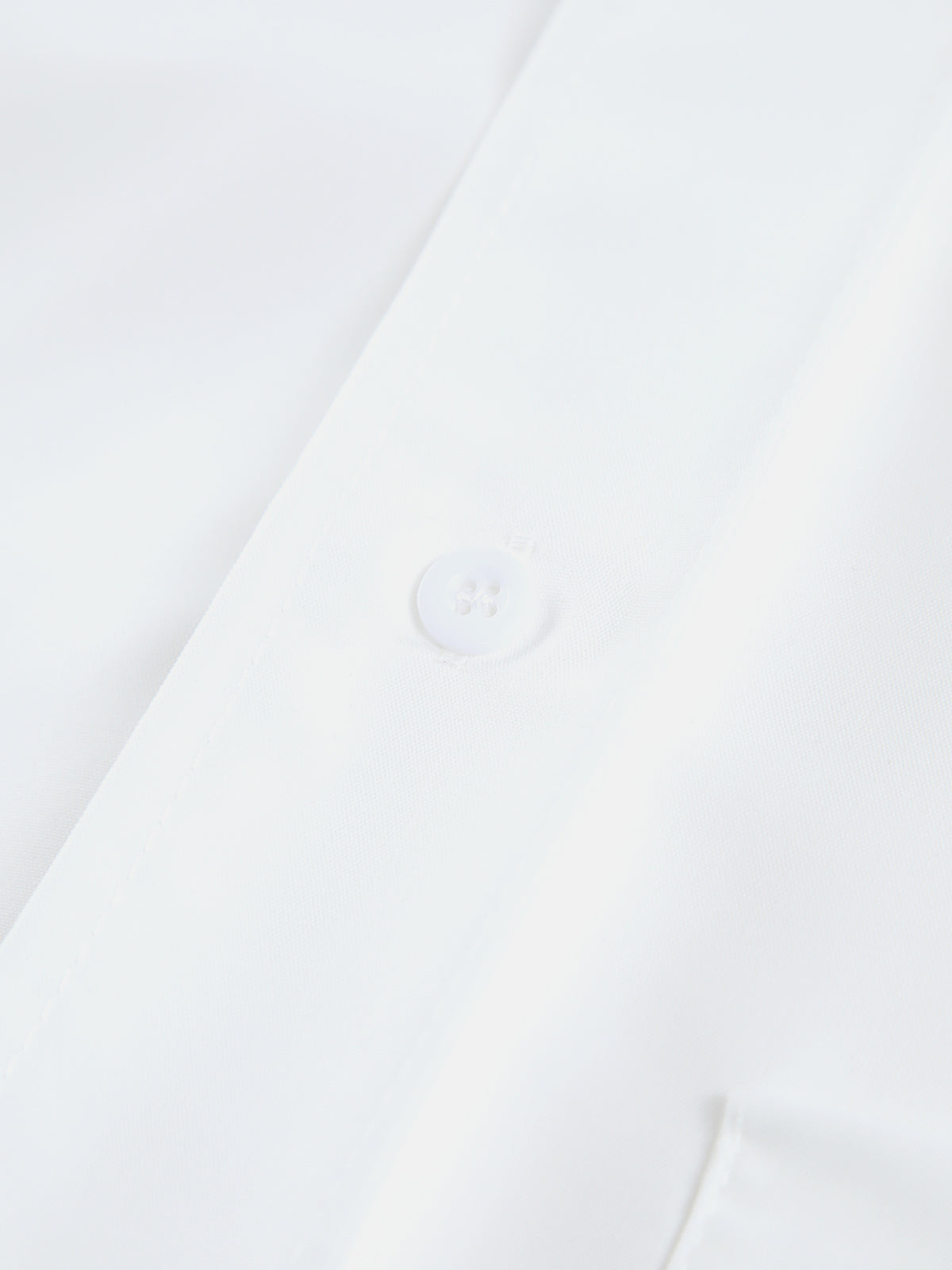Asymmetrical Pocket Button Trendy Collar Crop Shirt Shirts