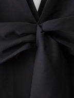 Bowknot Double Breasted Graceful Sleeveless Vest Vests