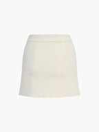 Button Front Halter Neck Backless Classic Vest Blazer With Skirt Set Skirt Sets