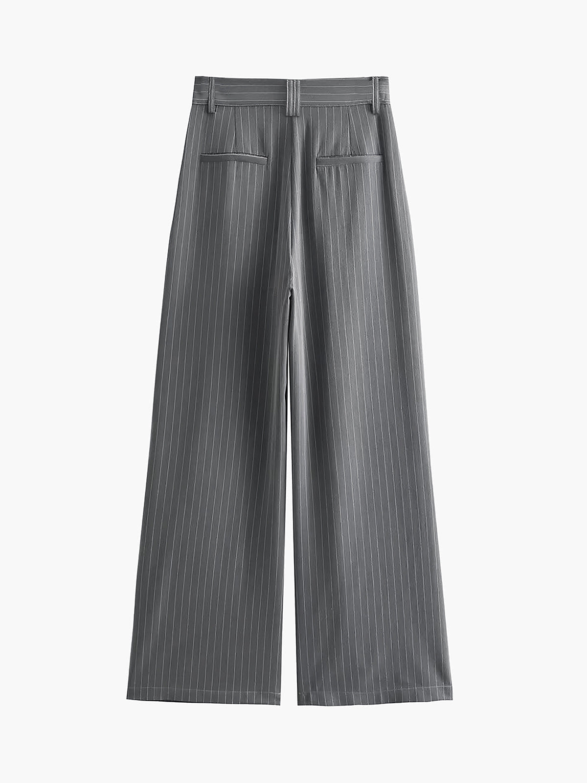 Tailored Pinstripe Graceful Wide Leg Pants Secondary image