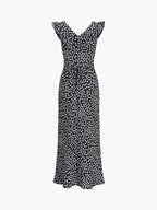 Daisy Floral Graceful Print Long Dress Floral Dresses