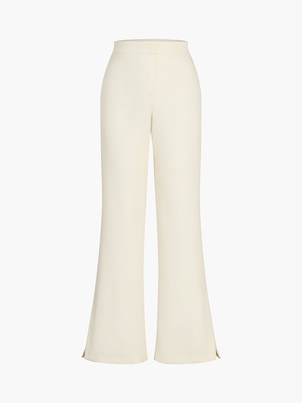 Solid Tube Top With Modern Wide Leg Pants Set Pant Sets