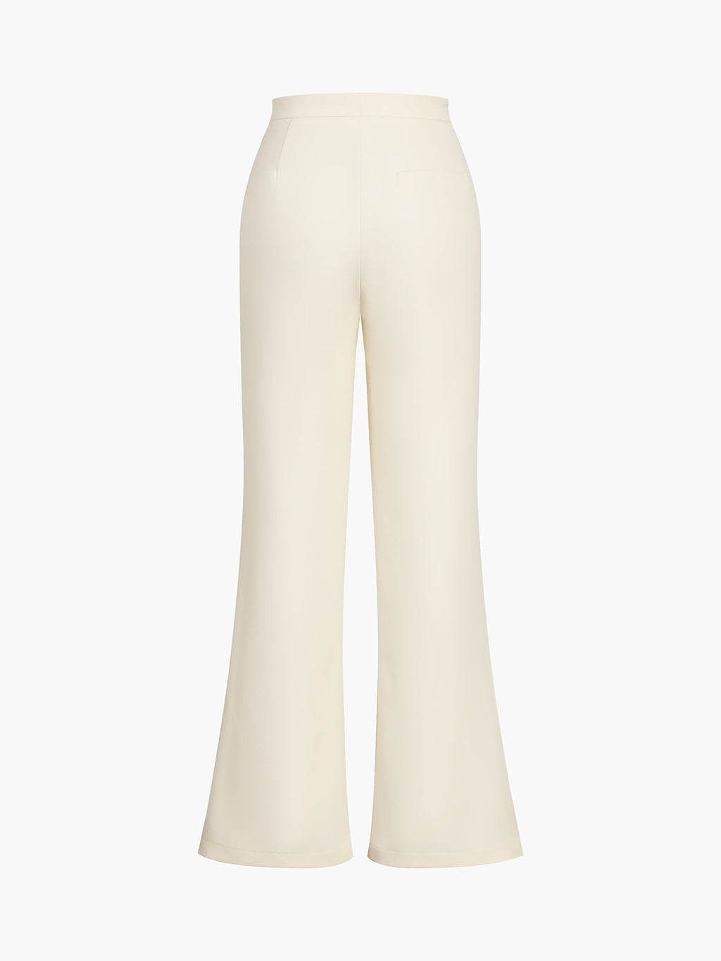 Solid Tube Top With Modern Wide Leg Pants Set Pant Sets