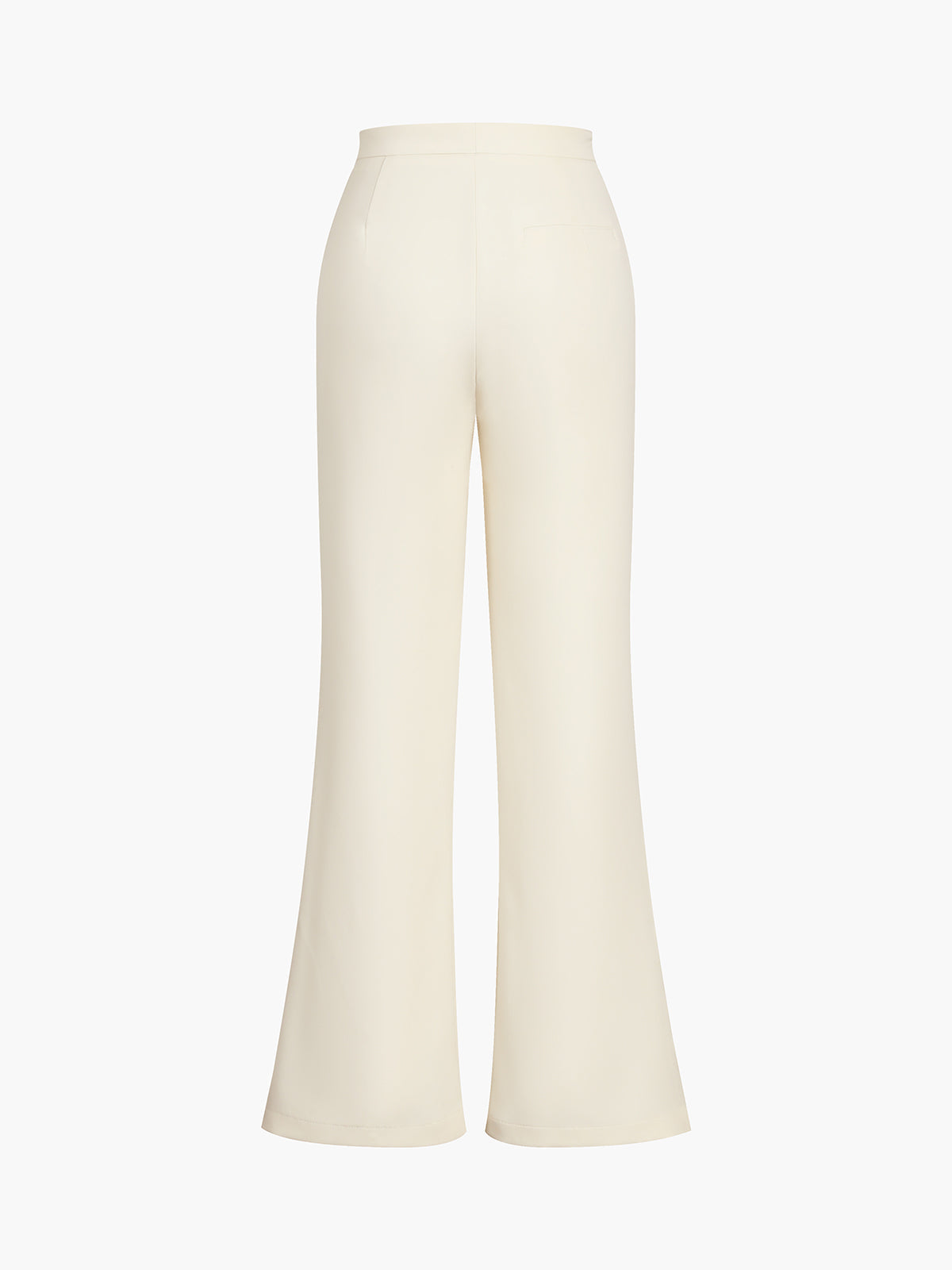 Solid Tube Top With Modern Wide Leg Pants Set Pant Sets