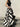 Stripe Print Graceful Long Skirt Secondary image
