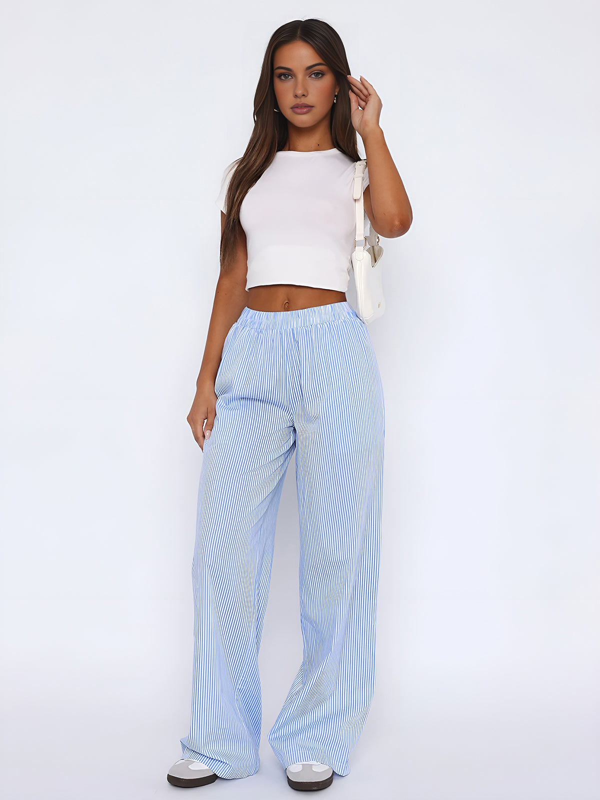 Styling Striped Graceful Long Pants Secondary image