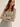 Split Pinstripe Slim Knit Top Secondary image