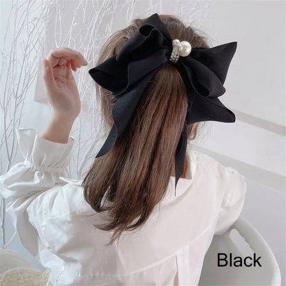 Big Ribbon Bowknot Spring Ponytail Fashion Christmas Hair Accessory