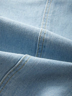 Back Star Patchwork Flare Jeans Flare Jeans