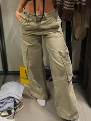 Vintage Pocket Baggy Cargo Jeans Cargo Jeans