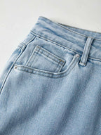 Light Wash Straight Boyfriend Jeans Boyfriend Jeans