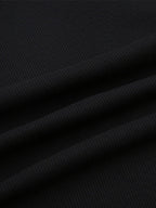 Simple Knitted Long Sleeve Mini Dress Mini Dresses