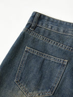 Vintage Blue Wash Boyfriend Jeans Boyfriend Jeans