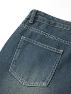 Vintage Blue Wash Boyfriend Jeans Boyfriend Jeans