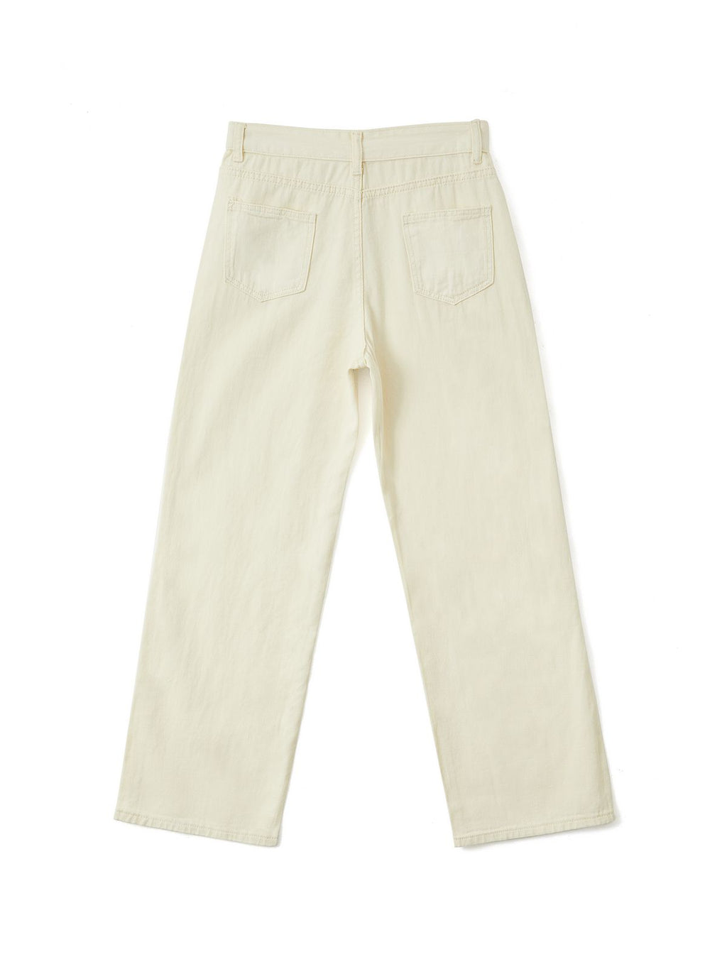 Basic Wash Straight Leg Boyfriend Jeans Boyfriend Jeans