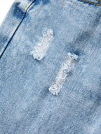 Basic Wash Straight Leg Boyfriend Jeans Boyfriend Jeans