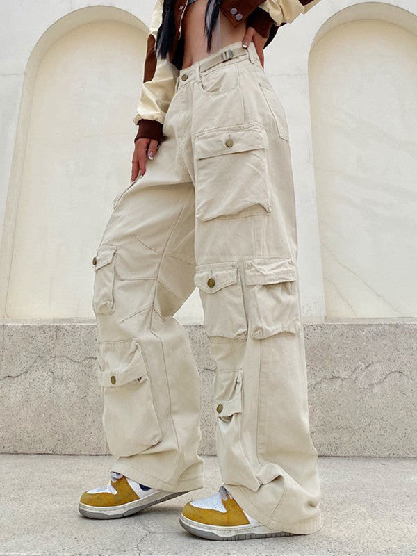Multi Pockets Vintage Baggy Cargo Jeans Cargo Jeans