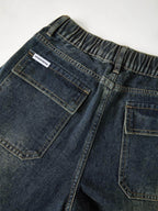 Dark Wash Vintage Baggy Boyfriend Jeans Boyfriend Jeans