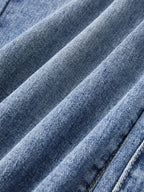 Pocket Design Blue Wash Boyfriend Jeans Boyfriend Jeans