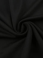 Off Shoulder Black Long Sleeve Mini Dress Mini Dresses