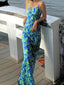 Back Slit Bodycon Maxi Dress Blue / S Maxi Dresses