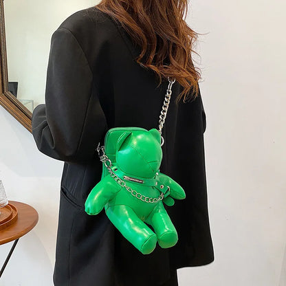 Cartoon Chain Designer Doll Fashion Phone Cute Luxury Bear Bag