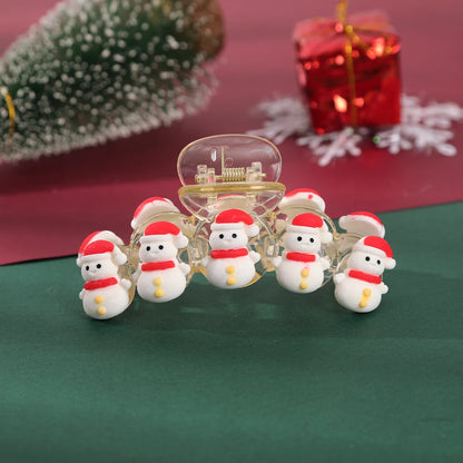 Christmas Snowman Cute Flocking Winter Fashion Christmas Hair Accessory