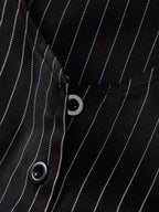 Pinstripe Detail Two Piece Set Two Piece Outfits