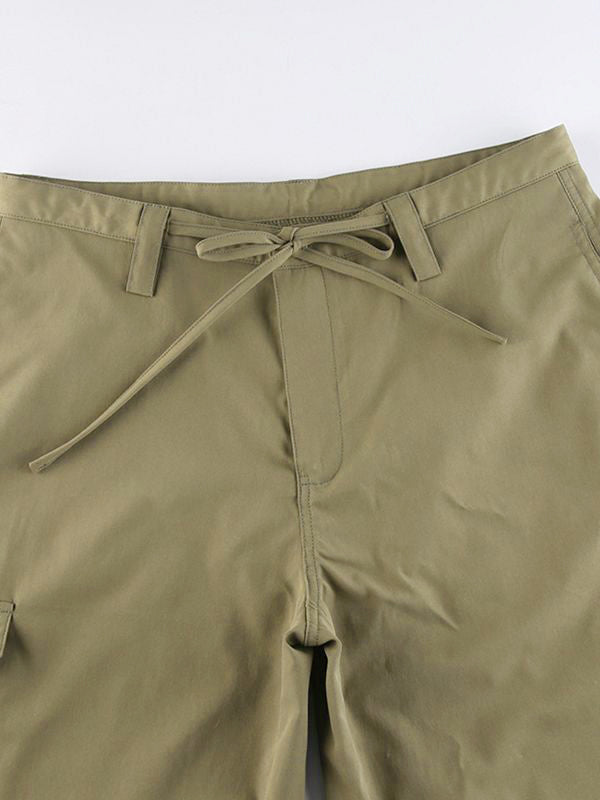 Straight Leg Pocket Cargo Pants Cargo Pants