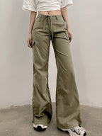 Straight Leg Pocket Cargo Pants Cargo Pants