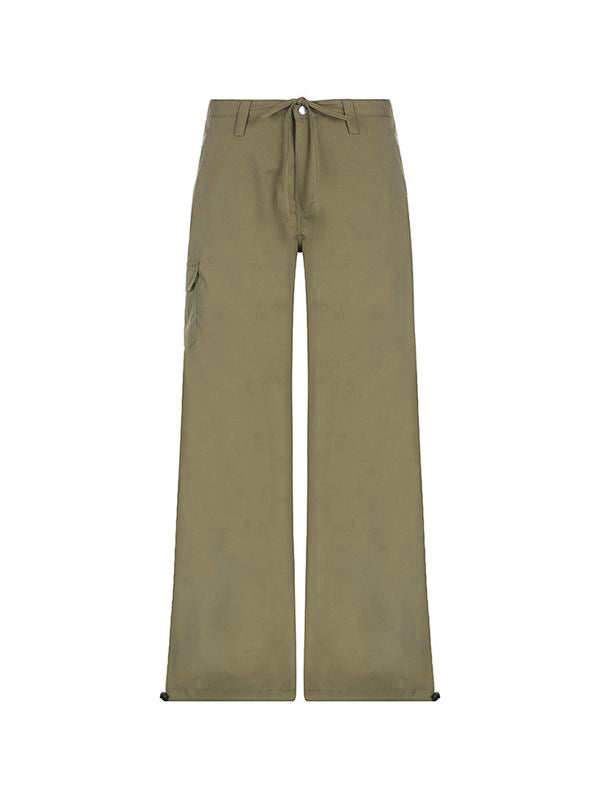 Straight Leg Pocket Cargo Pants Cargo Pants